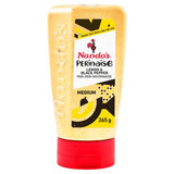 Nando's Lemon and Black Pepper Peri-Peri Mayonnaise 270g bottle, imported from the UK