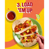 Old El Paso soft taco wraps 220g, imported from the UK