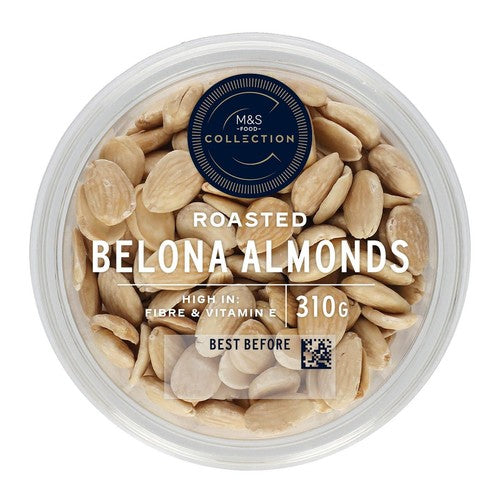 M&S Collection roasted Belona almonds pot, imported from the UK