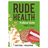 Rude Health Puffed Oats 175g bag, imported from the UK.