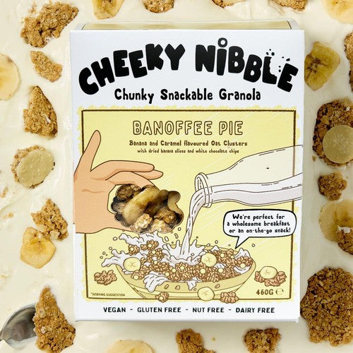 Cheeky Nibble Banoffee Pie Granola 460g - British product