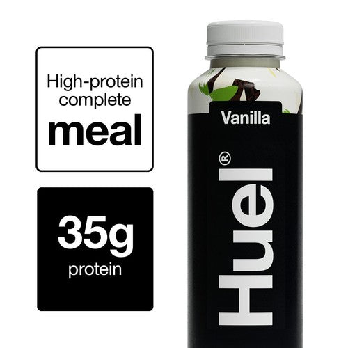 Huel Black Edition Vanilla meal replacement drink 500ml, UK version