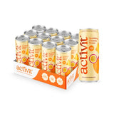 Activit sparkling vitamin water mango passionfruit, imported from the UK