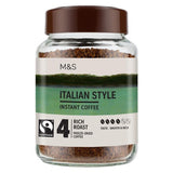 M&S Italian Style instant coffee 200g, imported from the UK