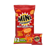 Jacob's Mini Cheddars Red Leicester multipack cheese snack biscuits, UK version