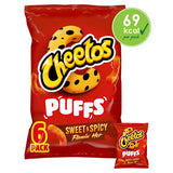 Cheetos Puffs Flamin' Hot Multipack - British product