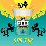 Pot Noodle sweet and sour instant noodle pot 90g, imported from the UK