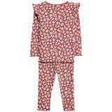 M&S Leopard Jersey Outfit, 12-18 Months, Pink