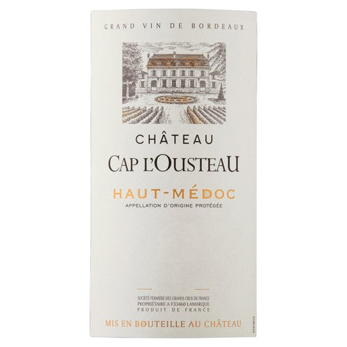 Chateau Cap L'Ousteau Haut Médoc red wine 75cl - British product