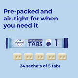 Aptamil first infant milk formula tabs from birth 120 tabs - British product