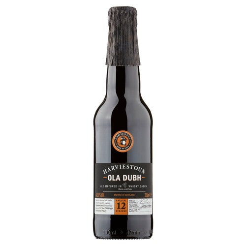 Harviestoun Ola Dubh 12 Year Old Barrel Aged Stout 330ml (British brand)