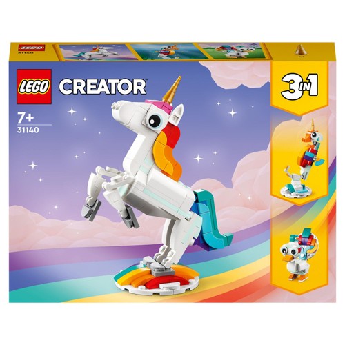LEGO Building Block Set Unicorn 3 in 1 145 Pieces, UK version