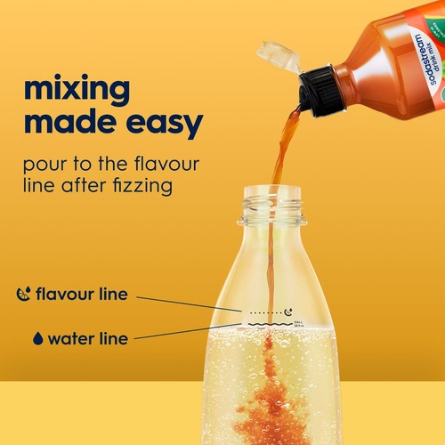 SodaStream Lipton Peach Ice Tea syrup 440ml, imported from the UK