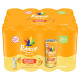 Rubicon Orange Mango 330ml sparkling water, imported from the UK