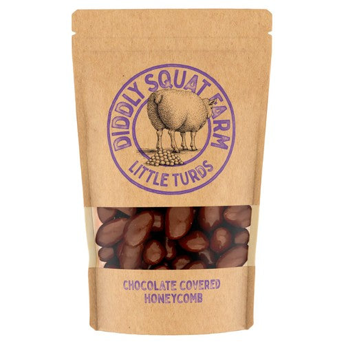 Diddly Squat Farm Little Turds chocolate honeycomb bites (British brand)