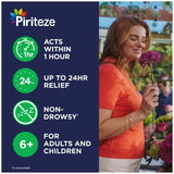 Piriteze antihistamine allergy tablets 14 pack - British product