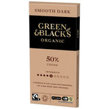 Green & Black's Smooth 50% dark chocolate bar 90g, UK version