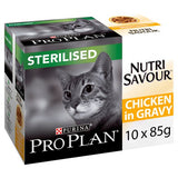 Purina Pro Plan Cat Nutrisavour Sterilised With Chicken in Grazy
