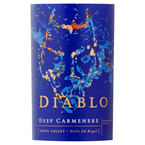 Diablo Deep Carmenere red wine 75cl - British product