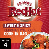Frank's RedHot Sweet & Spicy Georgia Style Cook-In-Bag Seasoning 25g - British product