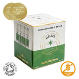 Freedom Brewery organic Helles lager 4 pack, UK version