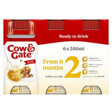 Cow & Gate 2 Follow On Milk Ready to Feed 6 x 200ml - British product