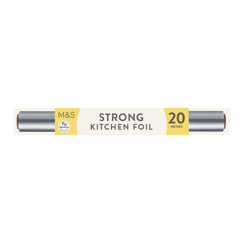 M&S Strong Kitchen Foil 20m, imported from the UK