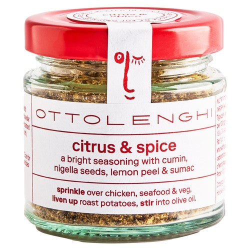 Ottolenghi citrus and spice seasoning jar, British brand