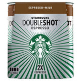 Starbucks Doubleshot Espresso Iced Coffee four pack (British brand)