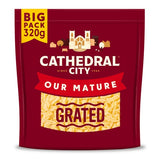 Cathedral City Mature Grated Cheddar Cheese 320g - British product