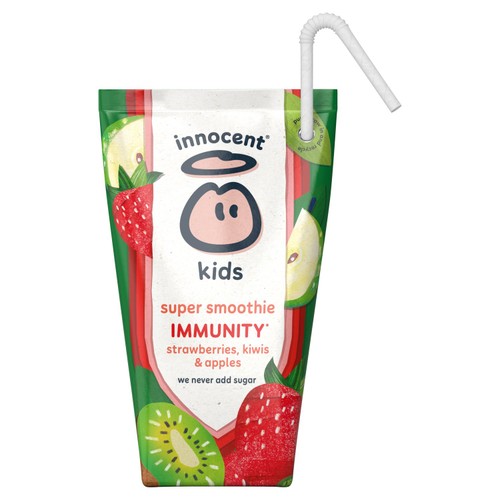 Innocent Kids Strawberries, Kiwis & Apples Super Smoothies with vitamins