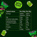 Wild Thingz Zesty Pests organic gummy sweets 130g (British brand)