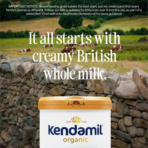 Kendamil Organic Follow-On Milk 800g, UK version