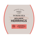M&S Rollmop Herrings cured in marinade - British product