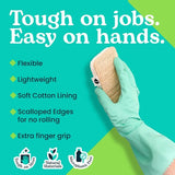 Seep eco rubber gloves large (British brand)