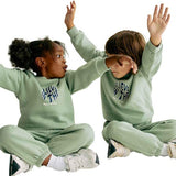 M&S Graphic Sweat, 5-6 Years, Pale Green