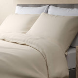 M&S Comfortably Cool Tencel Rich Duvet Cover, Double, Cream