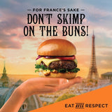 St Pierre 4 Sliced Brioche Burger Buns