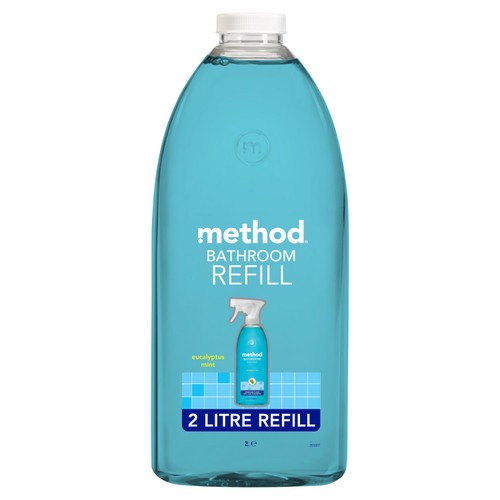 Method bathroom cleaner eucalyptus mint refill 2L, imported from the UK