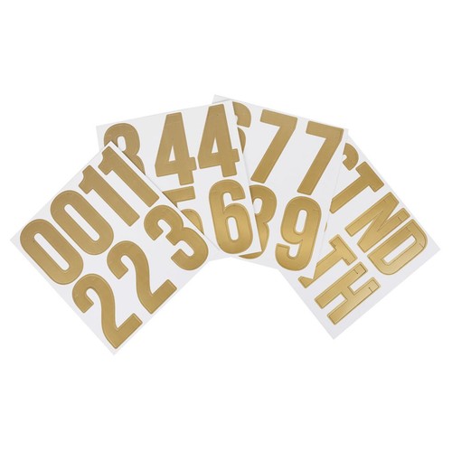 Talking Tables Birthday Garland Metallic Gold 2.5m (British brand)