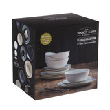 Mason Cash Classic Cream dinner set 12-piece, imported from the UK