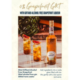 Giffard Alcohol-Free Pink Grapefruit Liqueur 70cl, UK version