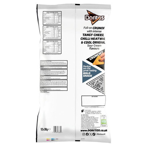 Doritos variety tortilla chips multipack - British product