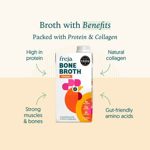 Freja Classic Chicken Sipping Bone Broth 500ml - British product