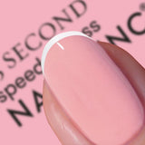 Nails Inc French Mani Hack Duo Nail Polish sheer pink and bold white shades 28ml, imported from the UK