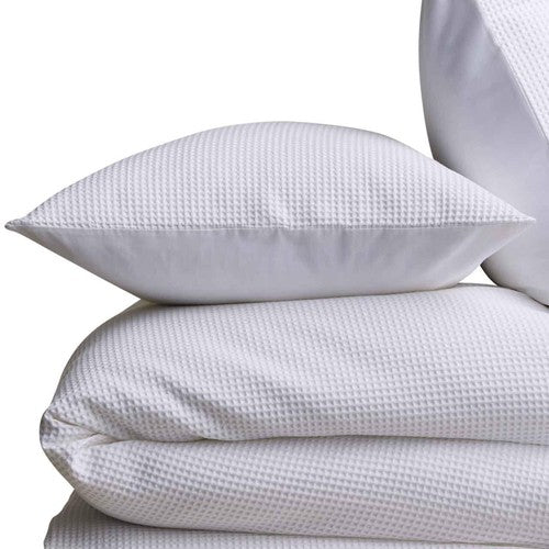 M&S washed cotton waffle bedding set single size (British brand)