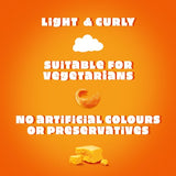 Quavers Red Leicester Cheese Flavour crisps 6 pack, imported from the UK