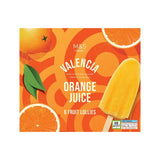 MS 6 Valencia Orange Juice Ice Lollies