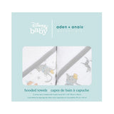 Aden + Anais Dumbo hooded towel 76x76cm - British product