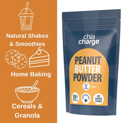 Chia Charge Peanut Butter Powder 50% Protein